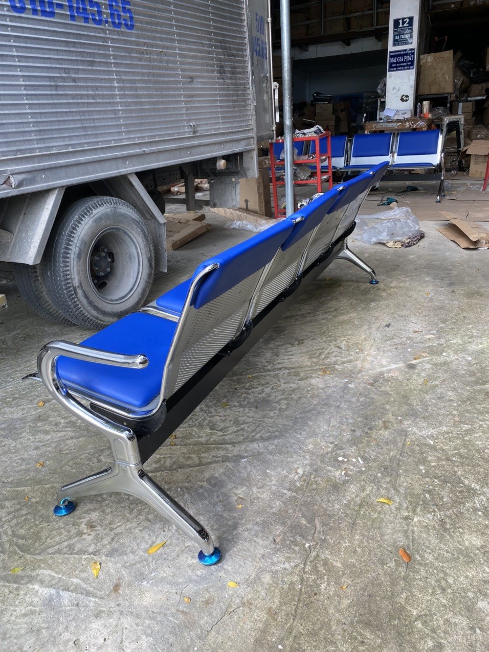 Ghế băng chờ 4 chỗ PPS04N-M